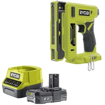 Pack RYOBI Agrafeuse 18V - R18ST50-0 - 1 batterie 2.0Ah - 1 chargeur rapide