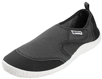Mares Aquashoes Seaside, Scarpe da Mare, Spiaggia, Barca e Sport Acquatici Adulto, Grigio, Unisex, Taglia 37