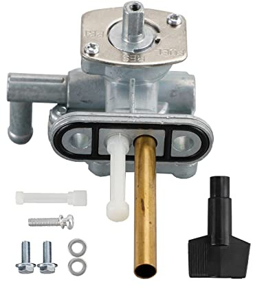 Areyourshop Réservoir à essence Fuel Cock Valve Petcock en aluminium, remplacement direct pour Suzuki GSF600 GSF1200 44300-26E00, de haute qualité, durable