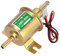CGEAMDY Bomba De Combustible Eléctrica Universal, Bomba Dosificadora De Combustible, Eléctrica 12V Bombas De Combustible HEP-02A, Para Todos Los Automóviles, Carburador, Gasolina, Diesel (Oro)