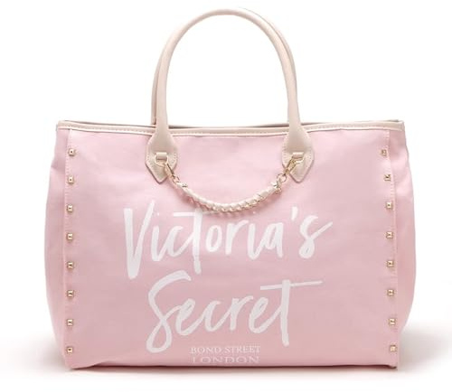 Ds UUby Victorias Secret Borse Tote a Mano da Donna, Grande, Borsa Messenger Nero - Angel City Bag (Rosa)