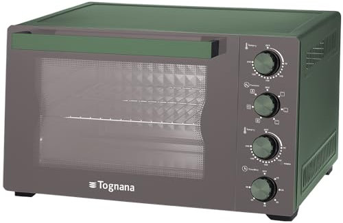 Tognana Iridea, Forno Elettrico 45 L, alluminio e vetro, verde