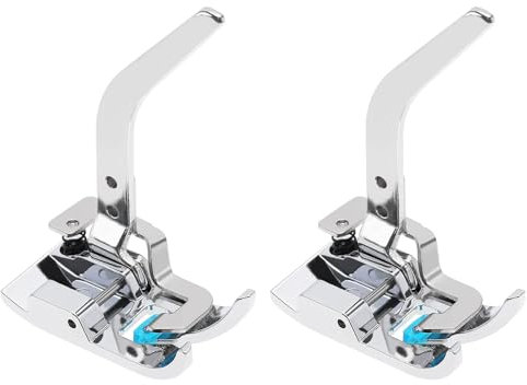2 STÜCKE Low Shank Snap-on Nähfuß Stricknähfuß Kompatibel mit Alfa Kompatibel mit Singer Kompatibel
