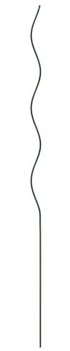 vidaXL Soporte para Plantas 5 uds. Verde 110 x 0.6 x 0.6 cm Acero