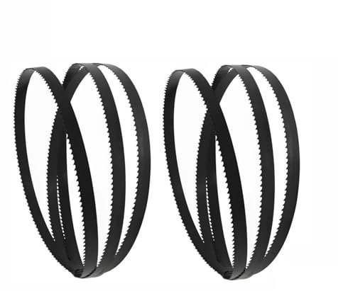 Lama per sega a nastro a dente rettificato, Lame for seghe a nastro da 72'' X 1/2 pollice, lama for seghe a nastro for lavorazione del legno 6 TPI, lama for seghe a nastro portatile for 28-140 BB7250