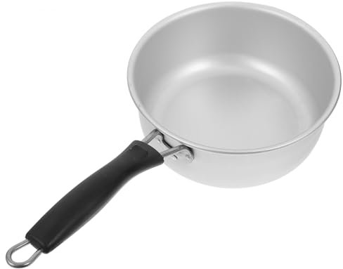 KOCKSHION Scoop Alluminio Con Manico Lungo Resistente e Antiscivolo Per Cucina Giardino e Bagno Mestolo Versatile Per Zuppe Caldi