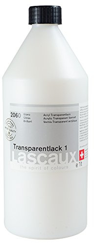 Lascaux : Transparent Varnish 1 : 1 Litre : Gloss