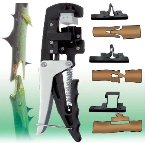 n.d. Pinza INNESTA INNESTATRICE Manuale Universale con 3 INNESTI per Piante E Fiori Giardinaggio