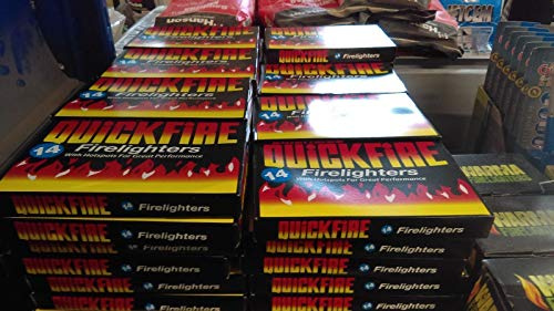 24 Packs of Quickfire Firelighters Bulk Pack Hotspots (3)