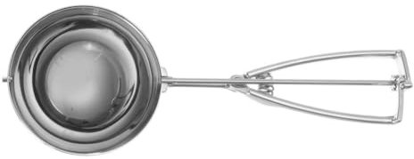 HENDI Eisportionierer Stöckel, geeignet für Geschirrspüler, Eislöffel, Eiscreme Löffel, 1/4, ø100mm, Edelstahl