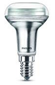 Philips LEDclassic Lampe, ersetzt 60W, E14, R50, Warmweiß (2700 Kelvin), 320 Lumen, Reflektor, dimmbar, Silber