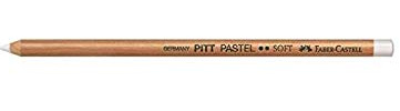 FABER-CASTELL set med 5 PITT PASTELL färgpennor medium vit