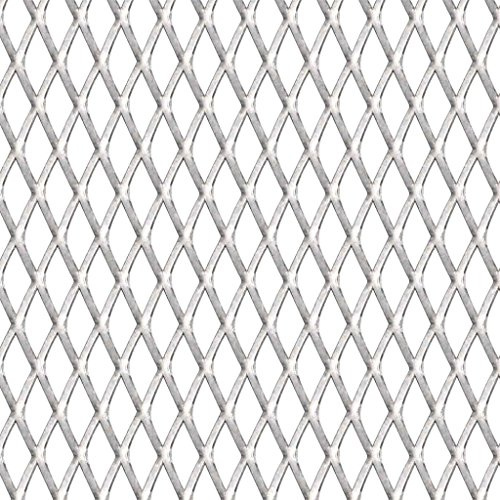 yorten Gittermatte Drahtgitter Maschendraht Edelstahl Streckmetall Gitter für Errichten eines Zauns, Bauen von Tierställen - 50 × 50 cm, 20 × 10 × 2 mm