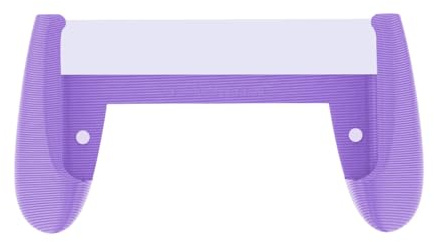 Juego de empuñaduras impresas en 3D para videoconsola RGB30 (morado)