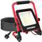 HYCHIKA Projecteur LED Chantier 50W - Éclairage de Chantier Puissant et Étanche IP65,Lumière Blanche 6500K, 5500 Lumens avec Prise Schuko et Cordon de 3M - Idéal pour Travaux Intérieurs et Extérieurs