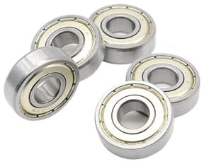 Aqxymju 1 Stück 6000ZZ Lager ABEC-7 10 x 26 x 8 mm Rillenkugellager 6000 ZZ Kugellager 6000Z 80100 Z
