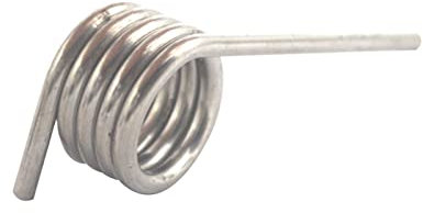 V-förmige Feder, Torsionsfedern, 2 Stück Drahtdurchmesser 2 mm Edelstahl-Torsionsfeder 90 Grad(Size:2x15x10f)