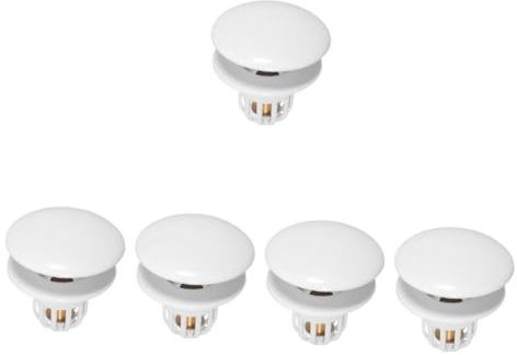 Hemobllo 5pièces Bouchon De Vidange pour Lavabo Système Anti-Blocage avec Filtre Design Pratique Et Étanche pour Salle De Bain Compatible Éviers Standard