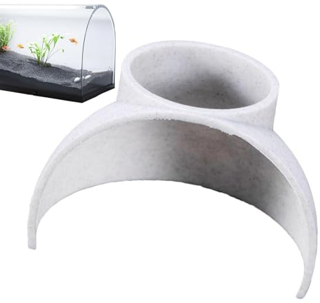 Tiajingzi Räkor avelsskydd, akvariedekor räkgrotta, akvarium räkor avelgrotta dölj, räkgrotta akvarietunnel för räkor, gömställe för akvarier, hörn akvarium räkor döljer dekoration