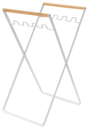 Müllsackhalter, Gartenabfallsackhalter, Outdoor-Müllbeutelständer, Müllsackständer für drinnen und draußen, faltbarer tragbarer Müllsack-Organizer für Camping, Abenteuer, Hinterhof