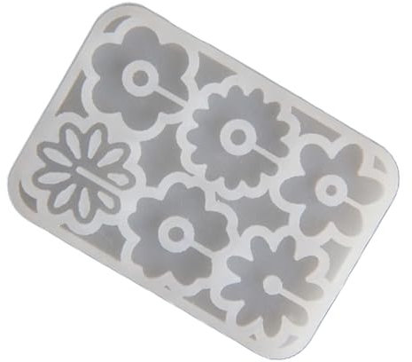 Sturdy Glass Label Resin Flower Glass Marker and Silicone Mold for Beer Cup Labeling Project