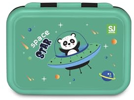 SJ GANG STYLE JAM GANG Portamerenda, scuola, bambini, robusto, con divisori, resistenza al calore da 0 a 100 gradi, base in acciaio