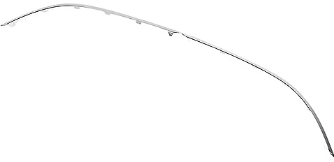 Masyrt 2 Stück Frontstoßstange Unten Chrom Zierleisten Ersatz für C-Klasse W204 Standard Facelift 2011 Bis 2014