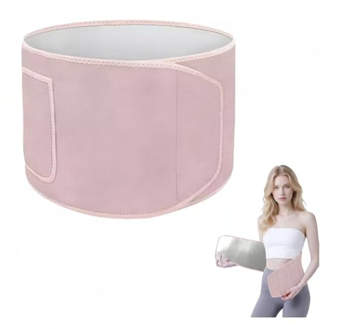 Eniyou 1 Pezzo Cintura Dimagrante Addominale da Donna, Corsetto, Cintura Snellente, Cintura antisudore, Corsetto, Rosa, Taglia Unica, Adatta per Yoga, Corsa e Fitness