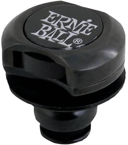 Ernie Ball Super Locks Gurtknopf, schwarz