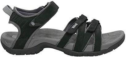 Teva Tirra Leather W's dam sport- och utomhussandaler, svart (svart 513), EU 38, Svart svart 513, 38 EU