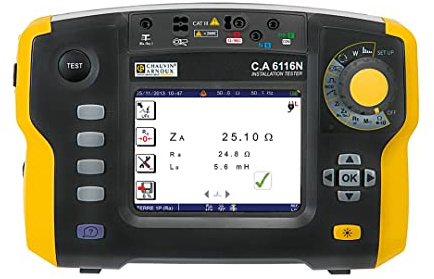 Chauvin Arnoux C.A 6116N Installationstester