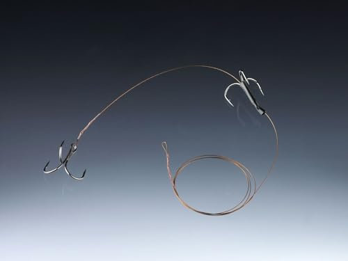 Balzer Matzes Doppel Drilling System 70cm 9kg - Hechtvorfach, Hakengröße/Ködergröße:Gr. 4 / M für Köder von ca. 9-13cm