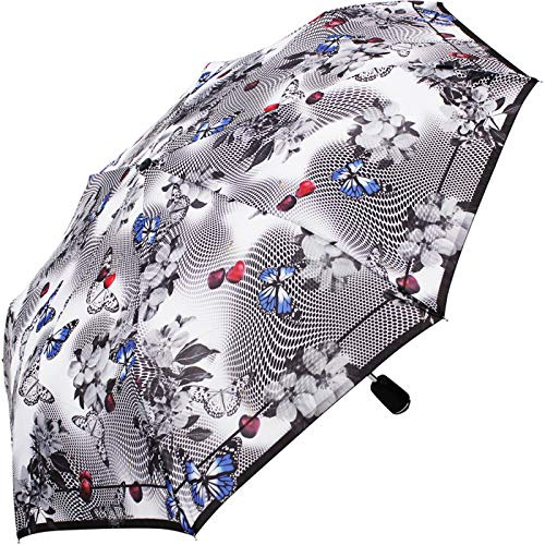 Knirps Duomatic grande ombrello pieghevole, Giappone, 97 cm Durchmesser, 28,5 cm Länge geschlossen