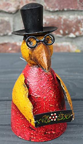 Unbekannt Zaunhocker Herr Rabe mit Hut