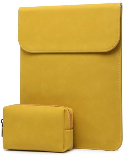 HYZUO 15-16 Inch Laptop Sleeve Bag, Lemon Yellow