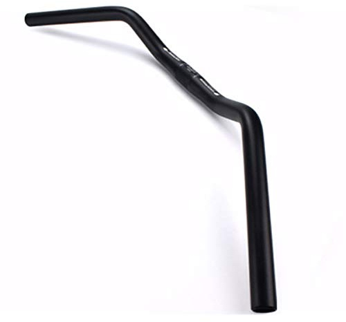 SENQI Road Bicycle MTB Handlebar Comfortable Vintage Highway Fixed Gear Handlebar M Aluminum Alloy Riser Bar (25.4mm x 600mm)
