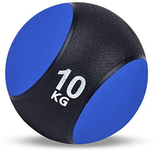 Lupex Shop Gewichtsmanschetten aus Neopren oder Vinyl, rutschfest, Größen 1-1,5-2, 2,5-3, 5-6, 15-20 kg, Einzel- oder Paar, Fitnessstudio Body Bulding (10 kg)