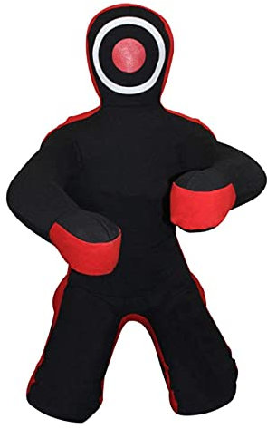 BuyBuy Sports MMA Training, Jiu Jitsu, BJJ, judo arti marziali e allenamento fitness, manichino da boxe, manichino per le prese con manichino, sacco da pugni, lotta, lotta, manichino da 119,4 cm