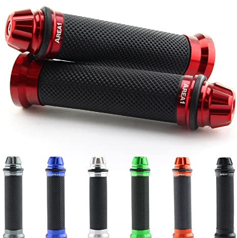 Area1 Lenkergriffe kompatibel mit Speedfight 2, 3, 4, Iceblade Darkside Pure (Dome/Rot)