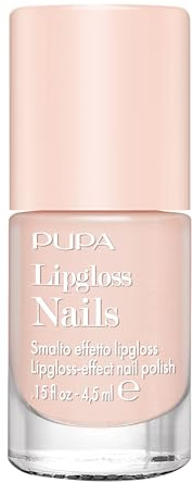 Pupa Nagellack mit Lipgloss-Effekt Nails Nail Polish 005 Fair Nude, 4,5 ml