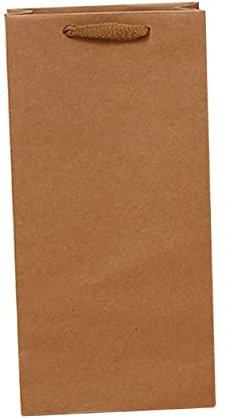 TOVINANNA 24pièces à Vin Papier Kraft Avec Poignées De Rangement Pour Bouteilles De Vin Rouge Double Vesselle