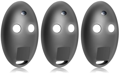 Mando a distancia para puerta, mando a distancia para puerta de garaje, 3 piezas mando a distancia BFT MT2- MT2 M 2 canales 433 MHz Rolling Code para puertas automáticas