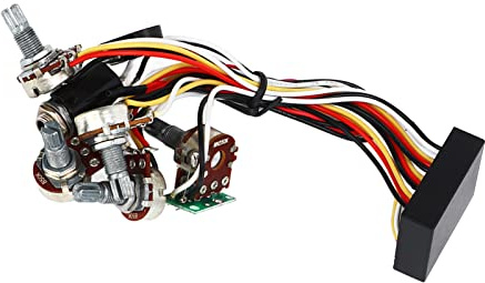 Elektro -Bass -Vorverstärker für Musiker - Kunststoff- und Metallstruktur, Schallqualitätsverbesserungen für Bassisten