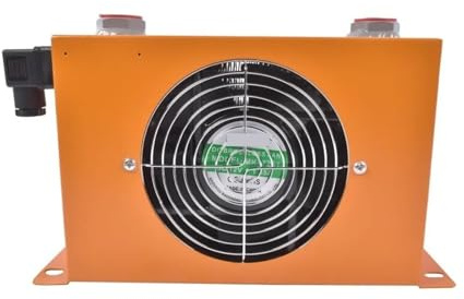 AH0608T-CA Radiatore olio aria idraulico Radiatore olio raffreddato ad aria 60L/min Scambiatore di calore Radiatore Ampia area di dissipazione del calore(220)