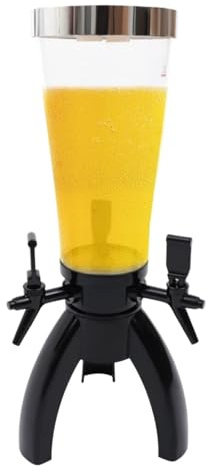 AMYSTY Dispensador De Cerveza Casa Dispensador De Cerveza De 3 litros, Dispensador De Bebidas, Torre De Bebidas Dispensador De Bebidas con Grifo