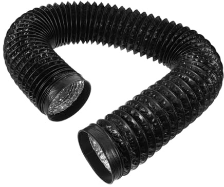 Manguera Flexible de Aluminio Negro para Secadora Ventilación