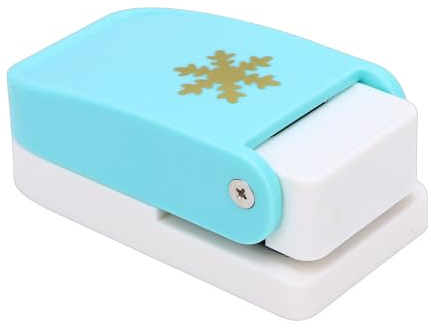 Plyisty Perforatrice en Papier à Motif de Flocon de Neige pour les Décorations de Noël, Perforatrice à Motif de Flocon de Neige Délicate pour les Cartes de Vœux, Solide pour les Décorations de