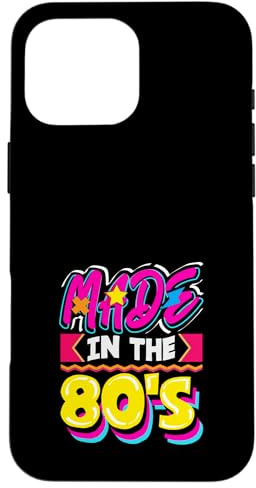 Boombox rétro rétro des années 80 fabriquée dans Les années 80 Coque pour iPhone 16 Pro Max