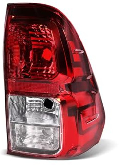 NYSFIFHSKFH Luce retromarcia Per Toyota Per Hilux Per Revo pick-up 2015-2018 Paraurti posteriore Lampada di coda Lampadina Luci freno 12V Fanale posteriore auto Fari di stop(Giusto)