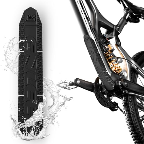 Desing Wish Rahmenschutz Fahrrad Silikon Fahrrad Kettenstrebenschutz Anti-Kratzer MTB Schutzfolie Fahrradrahmen Rahmenschutzfolie Mountainbike Kettenschutz Fahrrad Kettenpolster Zubehör